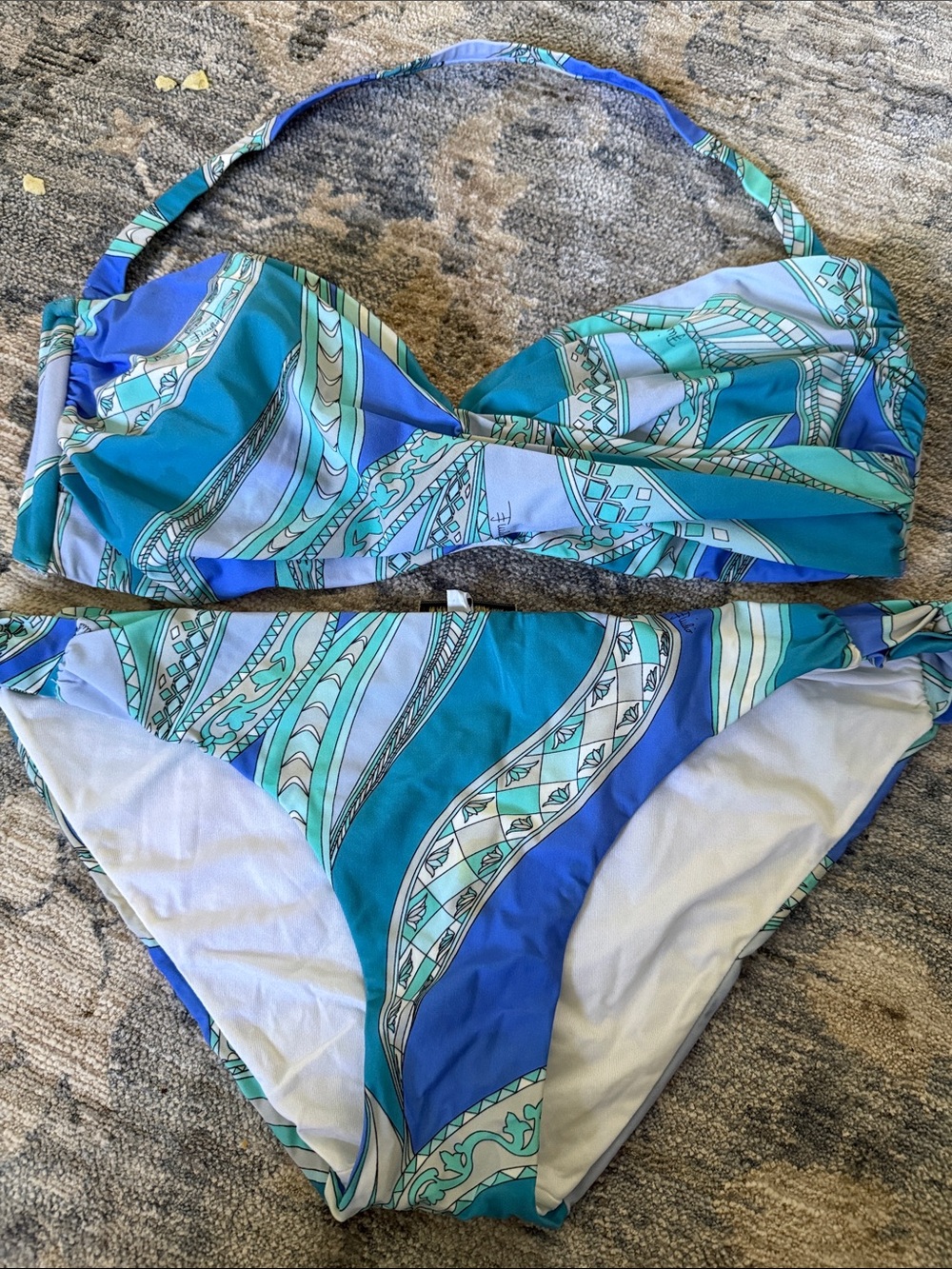 Emilio Pucci bikini preowned sz 46